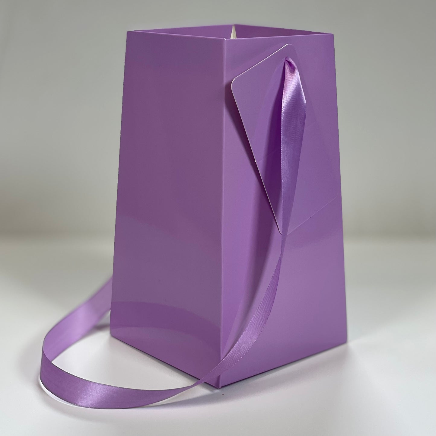 Lavender FlowerBox Recyclable, Waterproof. Paper Vase