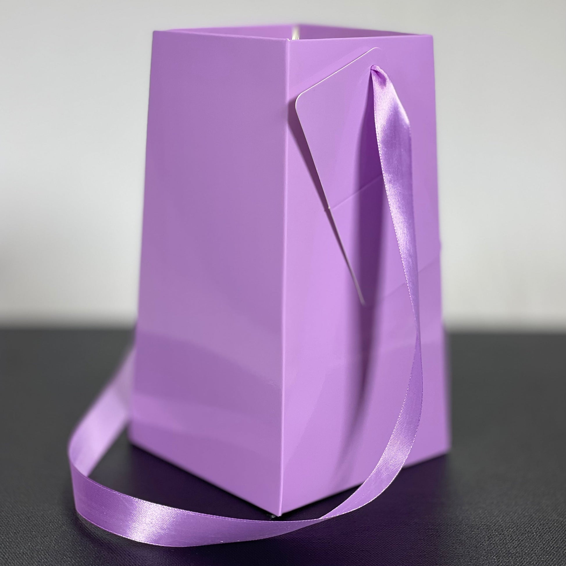 Lavender FlowerBox Recyclable, Waterproof. Paper Vase - FlowerBox