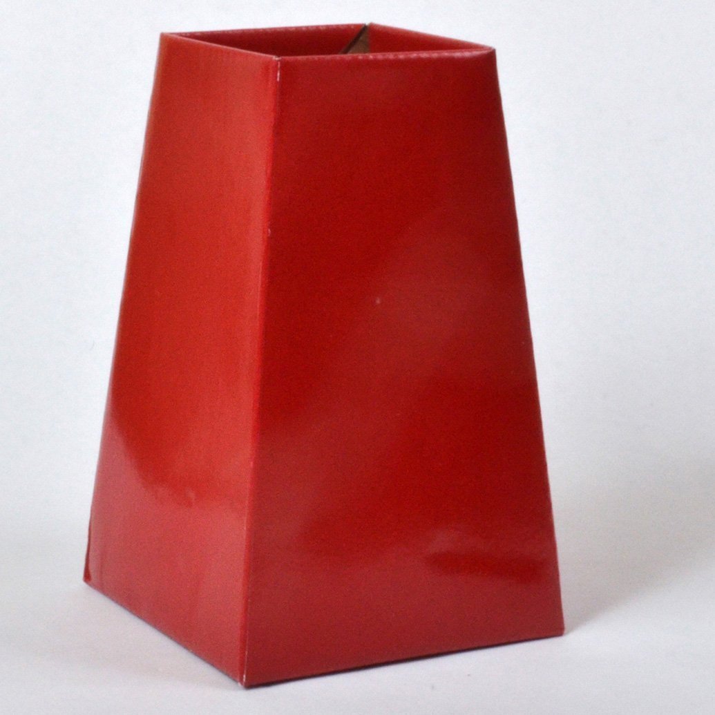 Valentine's Day Red FlowerBox Grab & Go Recyclable Paper Flower Vase - FlowerBox